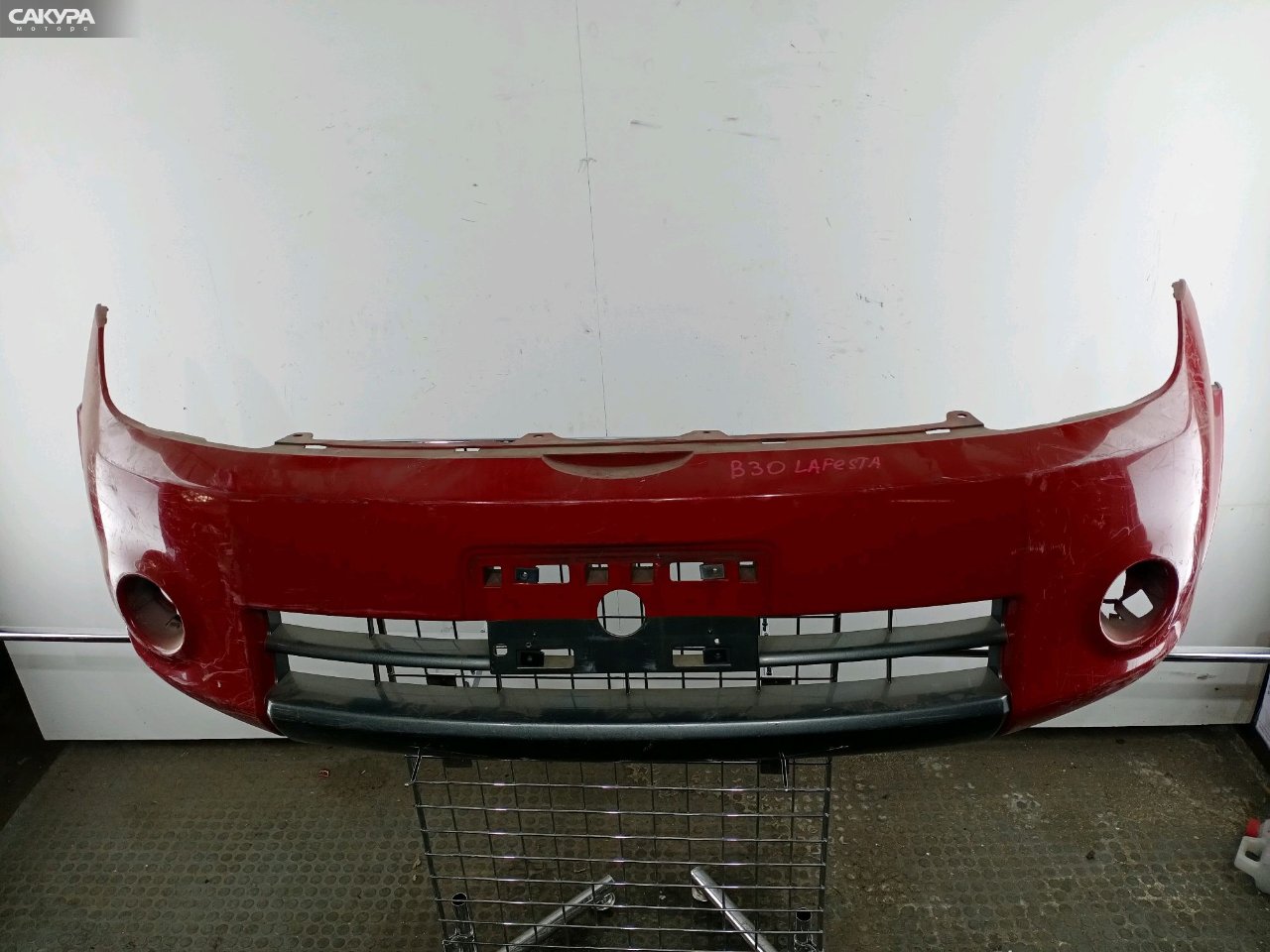 Бампер передний Nissan Lafesta B30 MR20DE: купить в Сакура Красноярск.