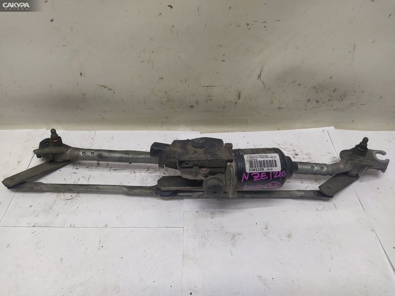 Привод дворников передний Toyota Corolla Fielder NZE121G 1NZ-FE: купить в Сакура Красноярск.