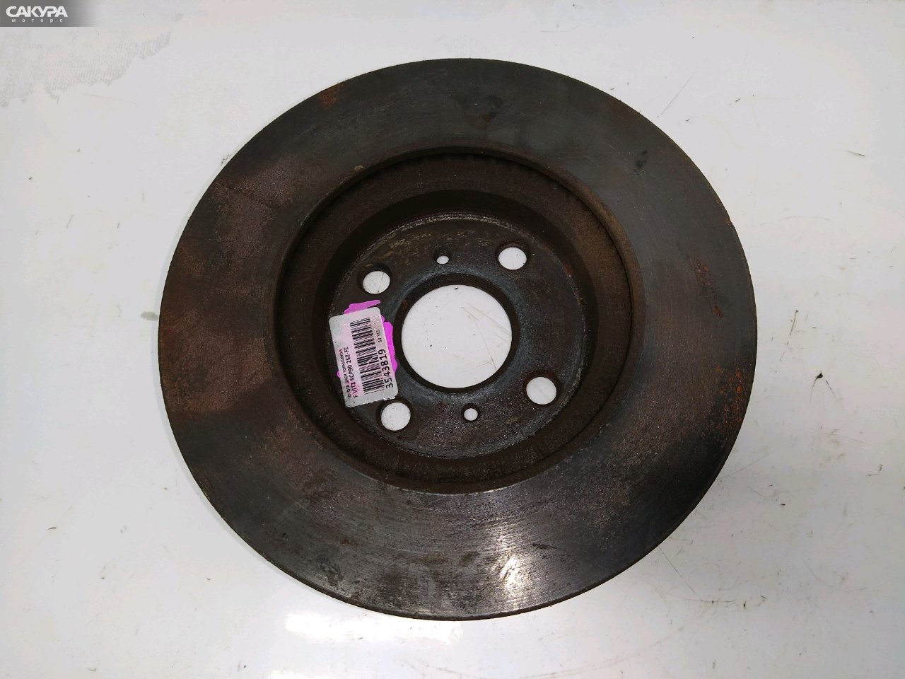 Диск тормозной передний Toyota Vitz SCP90 2SZ-FE: купить в Сакура Красноярск.