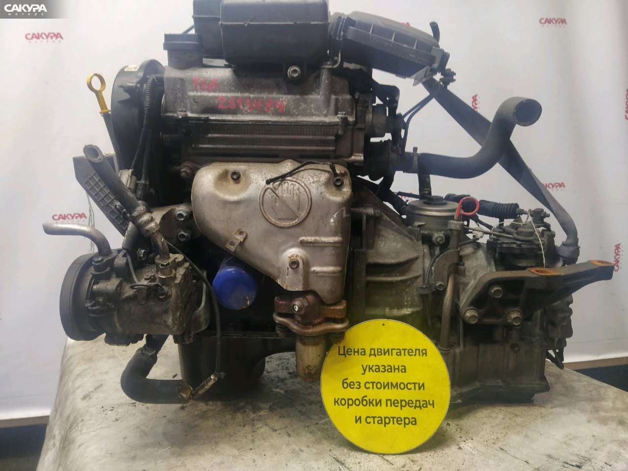 Двигатель Suzuki Wagon R MC11S F6A: купить в Сакура Красноярск.