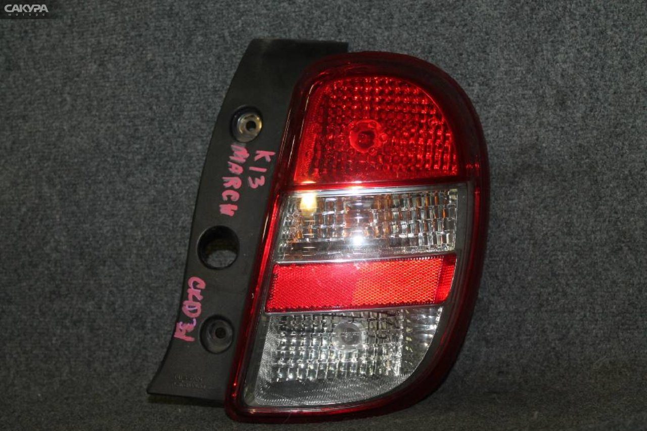 Фонарь стоп-сигнала правый Nissan March K13 T001: купить в Сакура Красноярск.