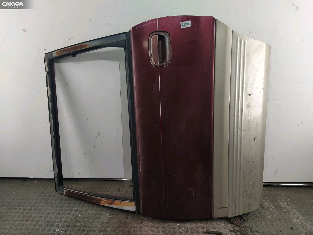 Дверь боковая задняя левая Mitsubishi Chariot N43W 4G63: купить в Сакура Красноярск.