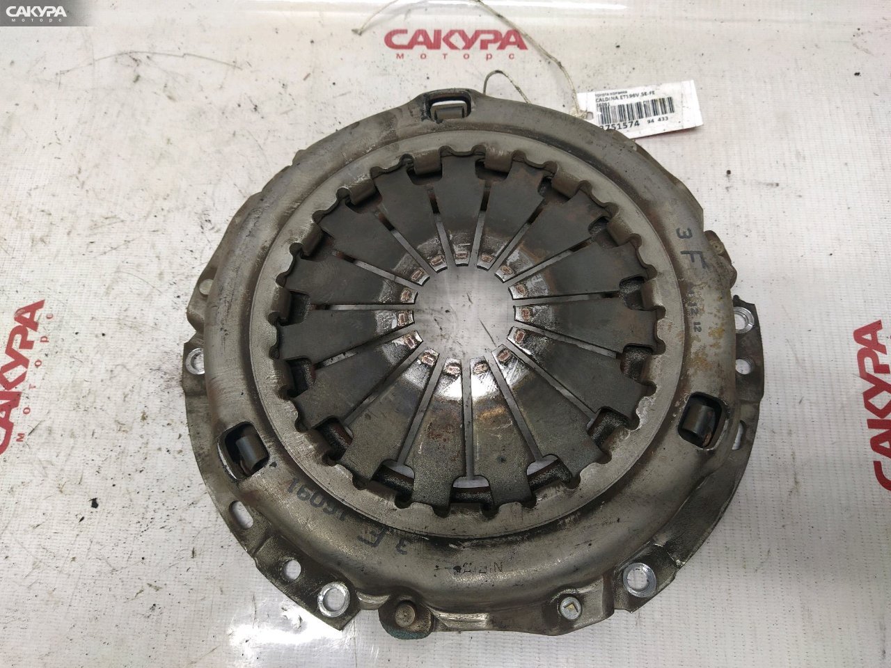 Корзина сцепления Toyota Caldina ET196V 5E-FE: купить в Сакура Красноярск.