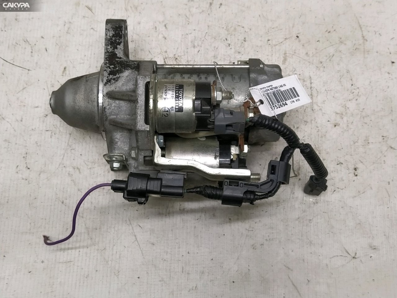 Стартер Toyota Allion NZT260 1NZ-FE: купить в Сакура Красноярск.