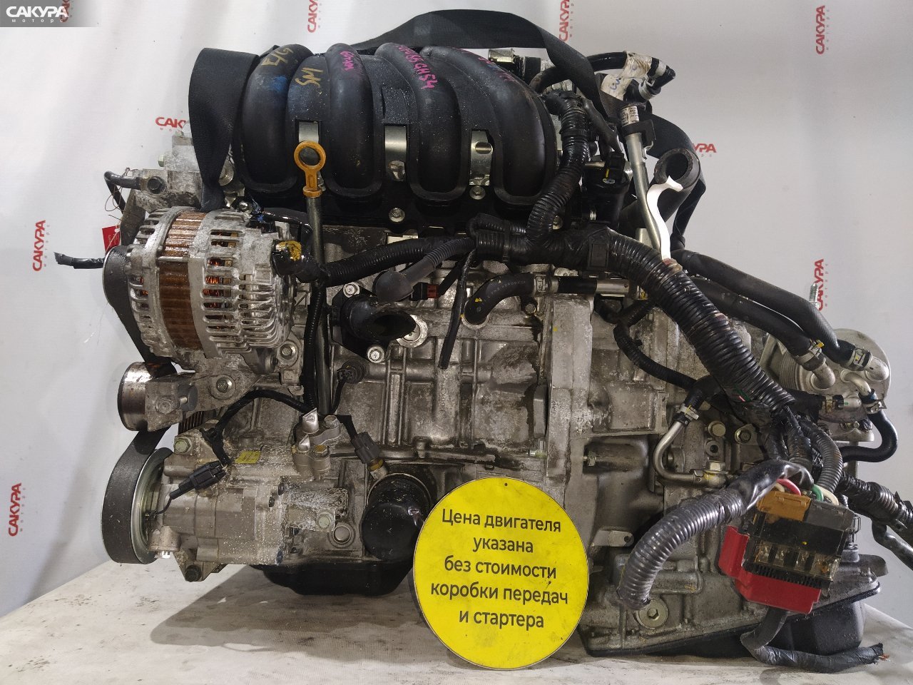 Двигатель Nissan Note E11 HR15DE: купить в Сакура Красноярск.