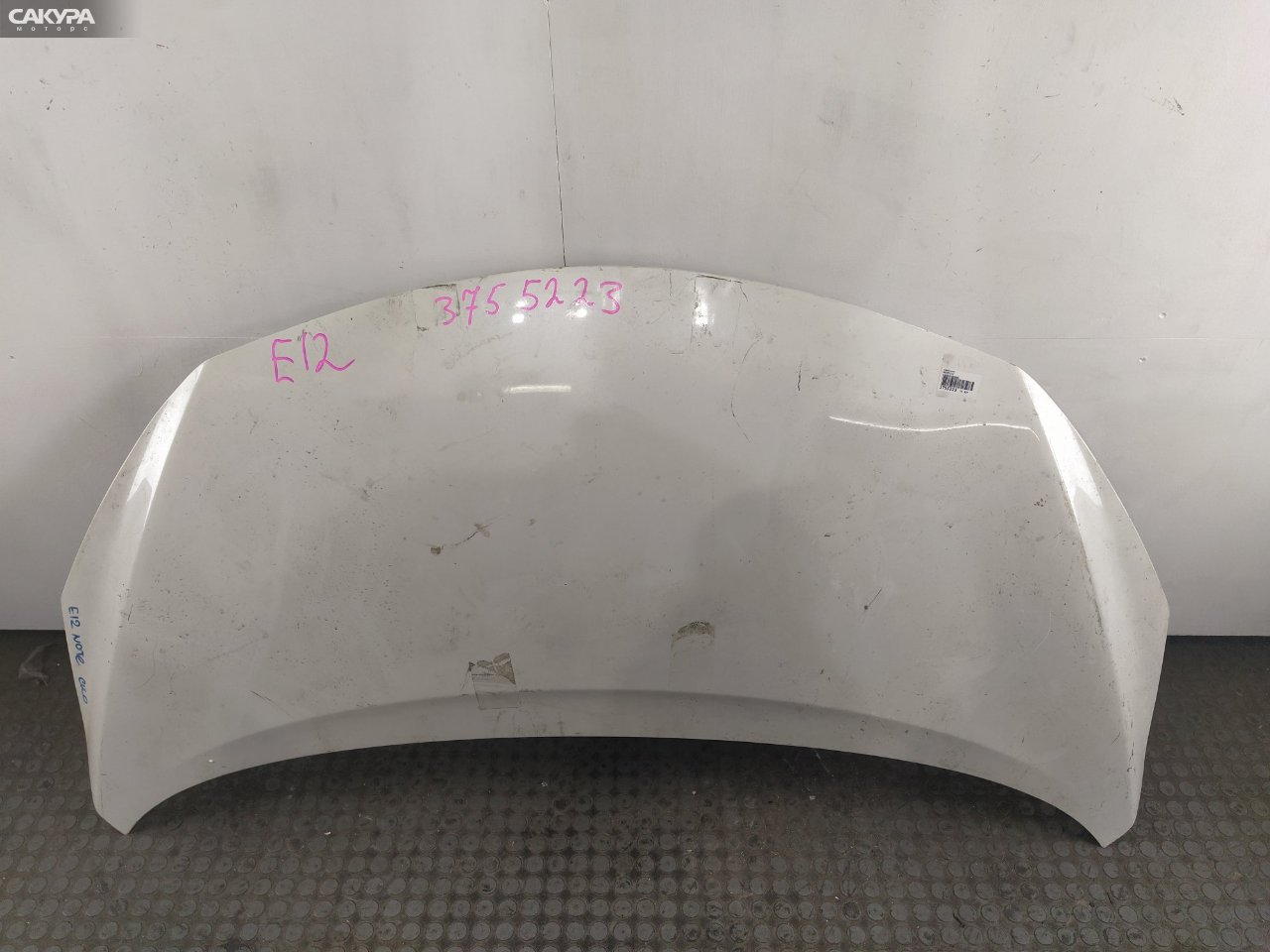 Капот Nissan Note E12 HR12DE: купить в Сакура Красноярск.