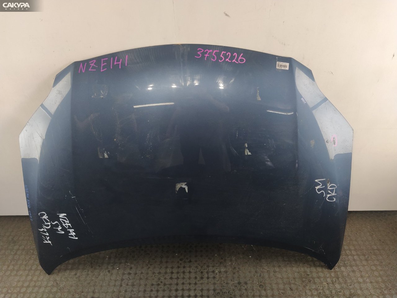 Капот Toyota Corolla Axio NZE141 1NZ-FE: купить в Сакура Красноярск.