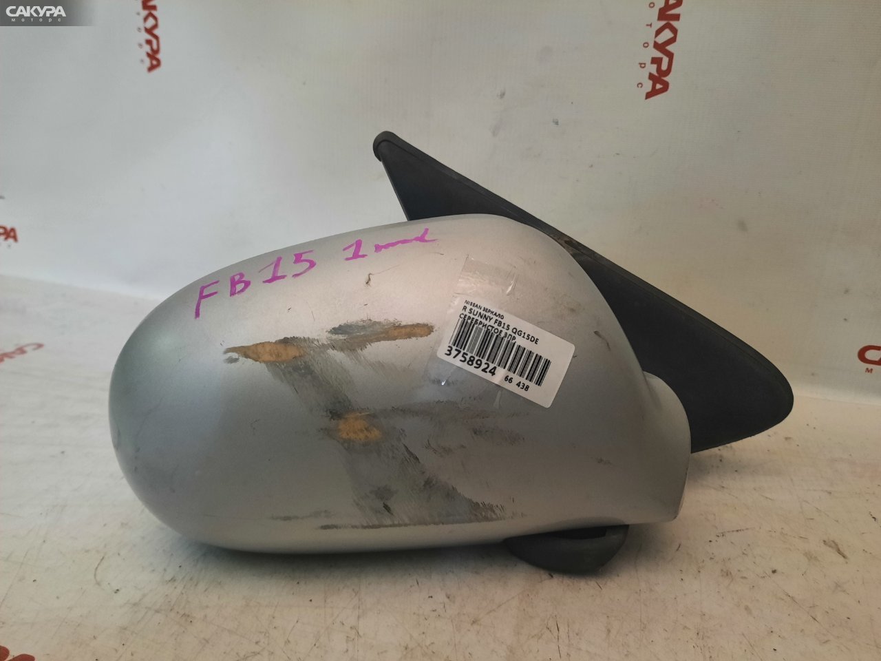 Зеркало боковое правое Nissan Sunny FB15 QG15DE: купить в Сакура Красноярск.