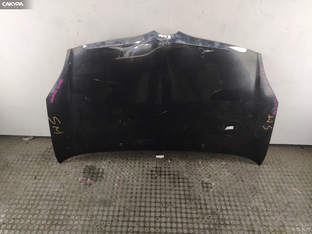 Капот Toyota Corolla Spacio ZZE122N 1ZZ-FE: купить в Сакура Красноярск.