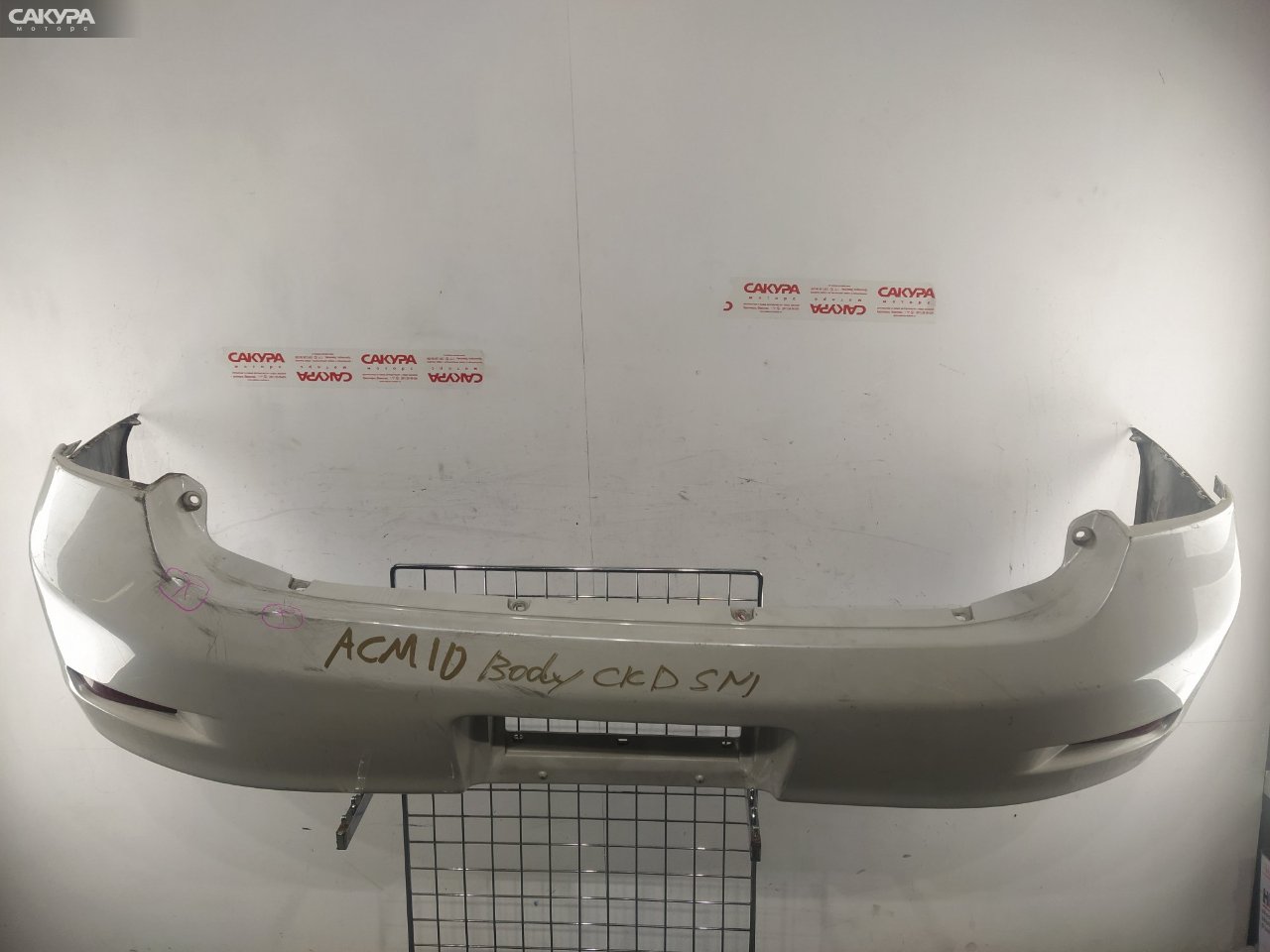 Бампер задний Toyota Gaia ACM10G 1AZ-FSE: купить в Сакура Красноярск.