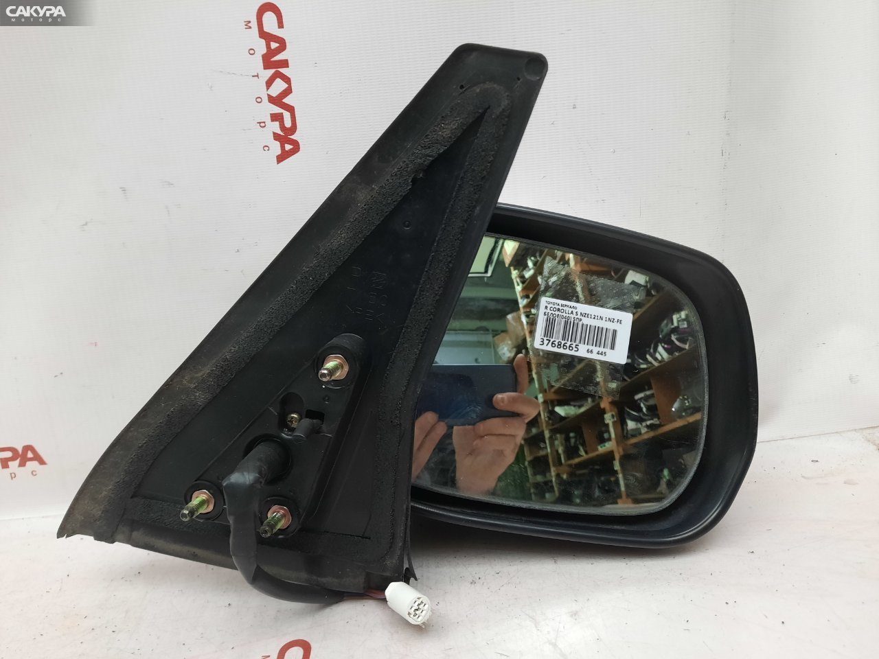 Зеркало боковое правое Toyota Corolla Spacio NZE121N 1NZ-FE: купить в Сакура Красноярск.