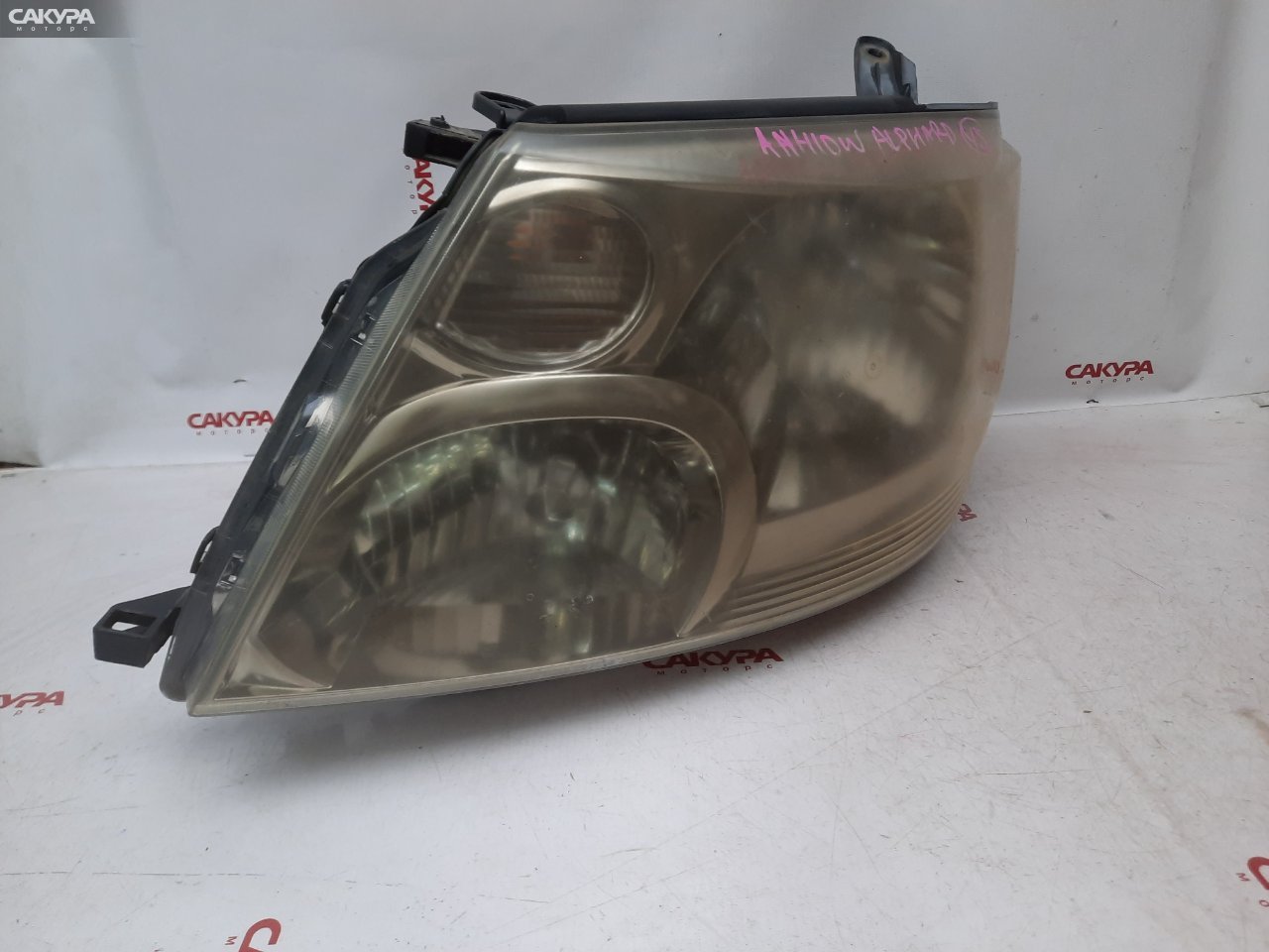 Фара левая Toyota Alphard MNH10W 58-2: купить в Сакура Красноярск.