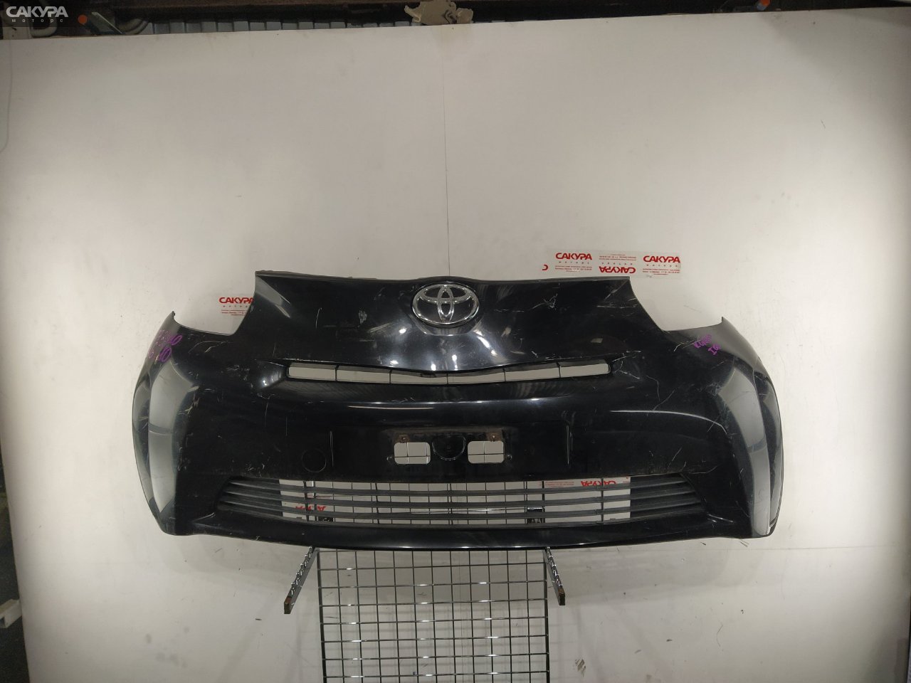 Бампер передний Toyota IQ KGJ10 1KR-FE: купить в Сакура Красноярск.