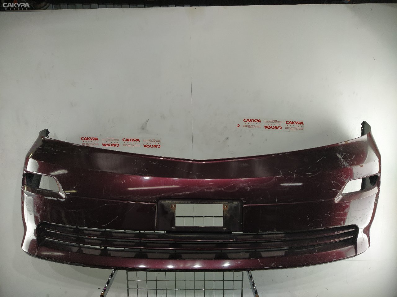 Бампер передний Toyota Alphard MNH10W 1MZ-FE: купить в Сакура Красноярск.