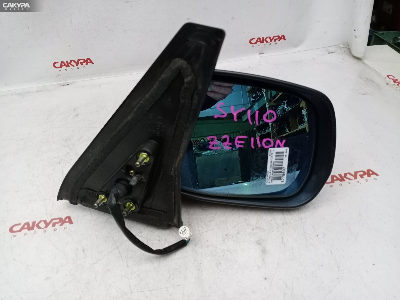 Зеркало боковое правое Toyota Corolla Spacio ZZE122N 1ZZ-FE: купить в Сакура Красноярск.