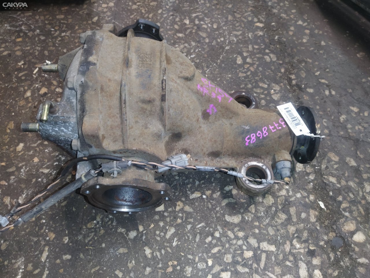 Редуктор моста задний Nissan Skyline HR34 RB20DE: купить в Сакура Красноярск.