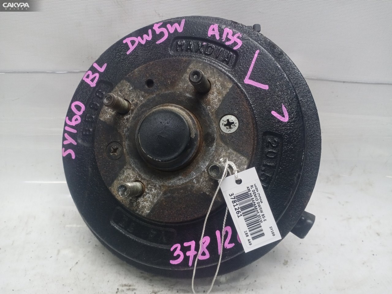 Ступица задняя левая Mazda Demio DW5W B5-E: купить в Сакура Красноярск.