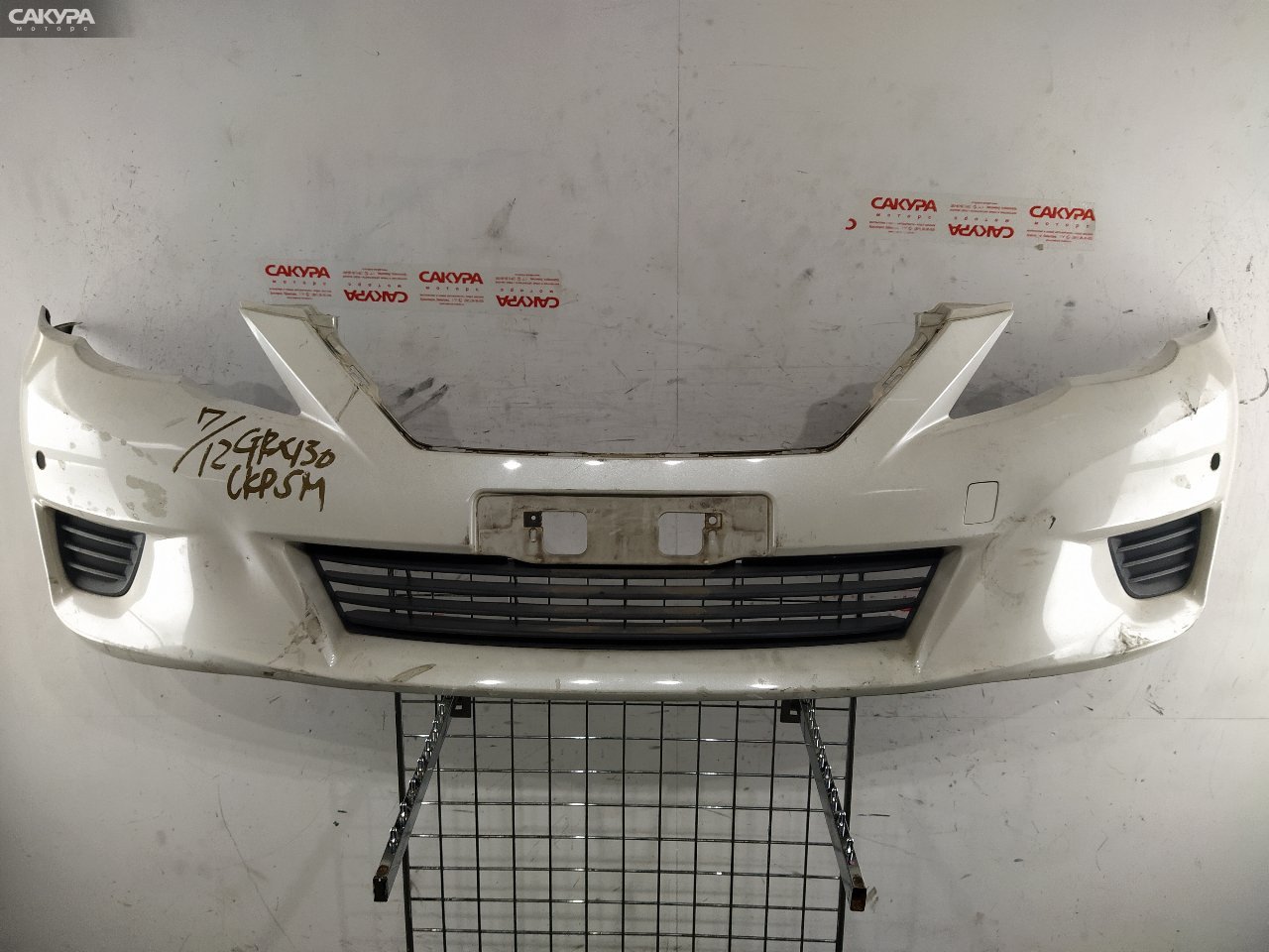 Бампер передний Toyota Mark X GRX130 4GR-FSE: купить в Сакура Красноярск.