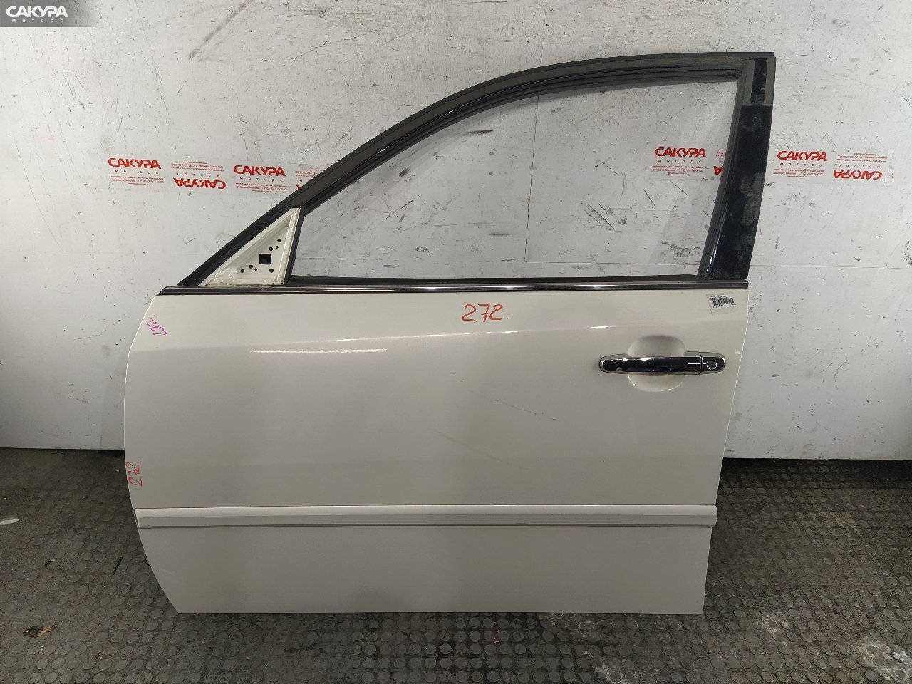 Дверь боковая передняя левая Toyota Mark II Blit JZX110W 1JZ-FSE: купить в Сакура Красноярск.