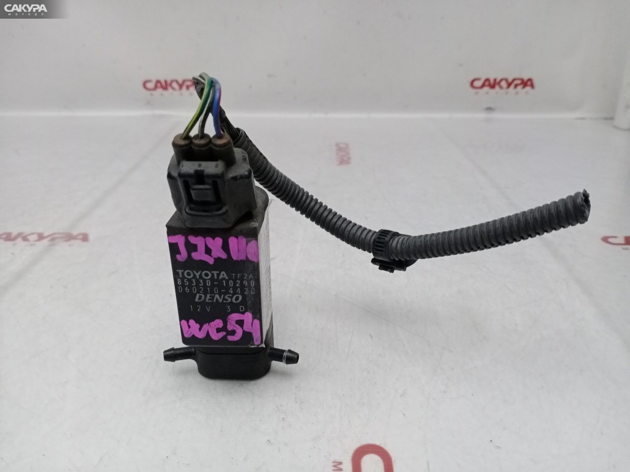 Мотор омывателя Toyota Mark II Blit JZX110W 1JZ-FSE: купить в Сакура Красноярск.