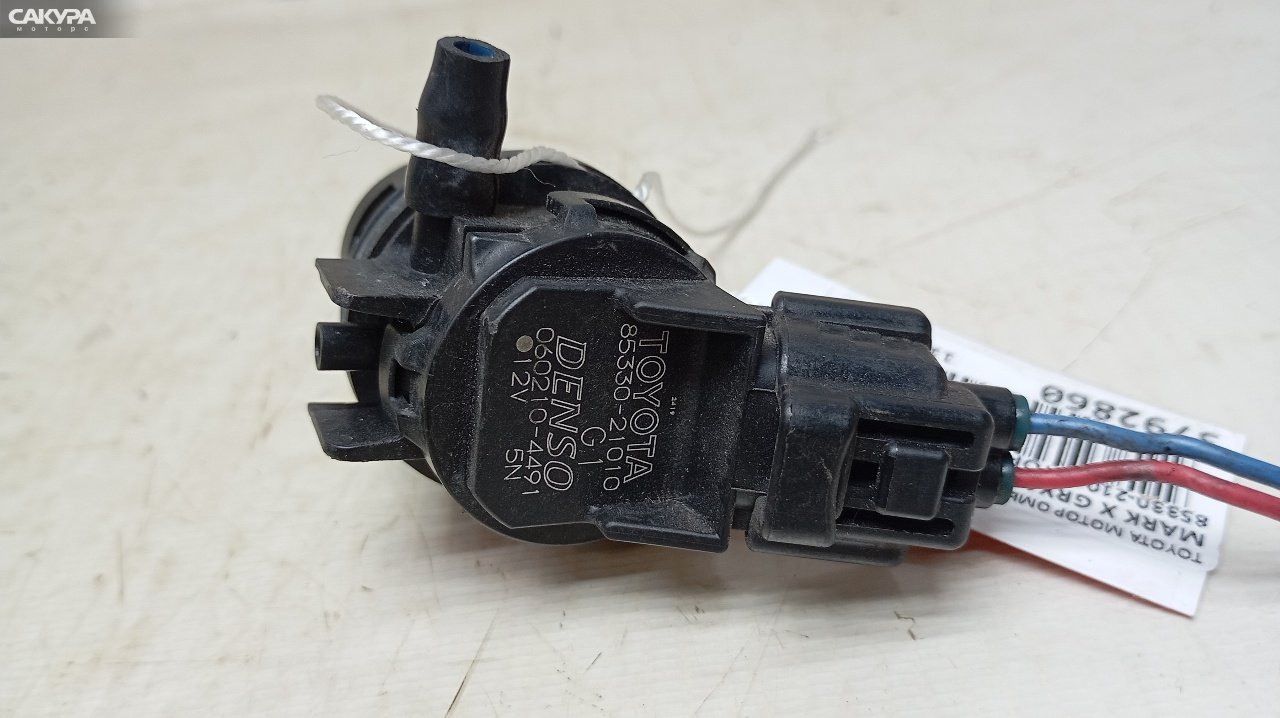 Мотор омывателя Toyota Mark X GRX130 4GR-FSE: купить в Сакура Красноярск.