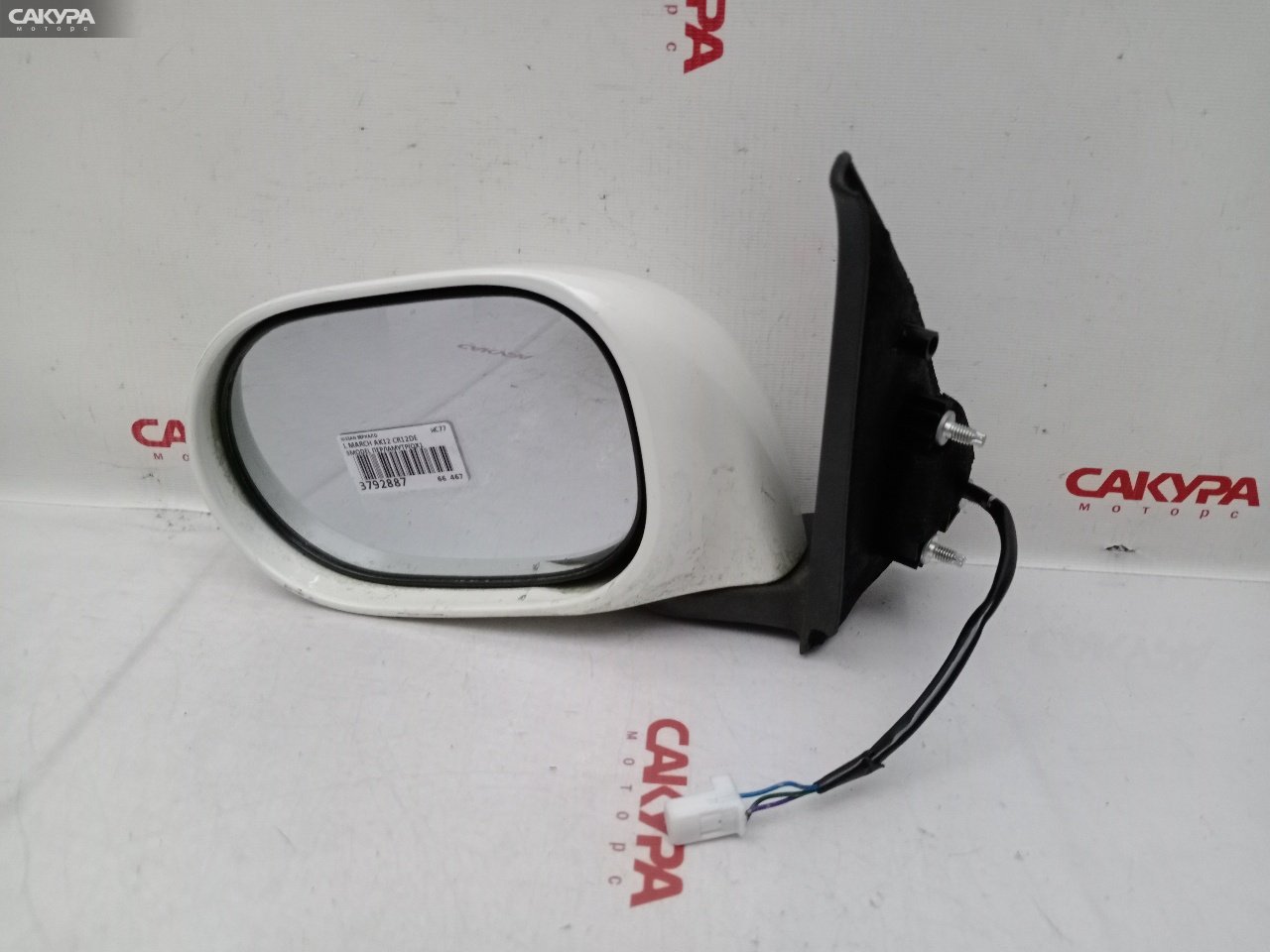 Зеркало боковое левое Nissan March AK12 CR12DE: купить в Сакура Красноярск.