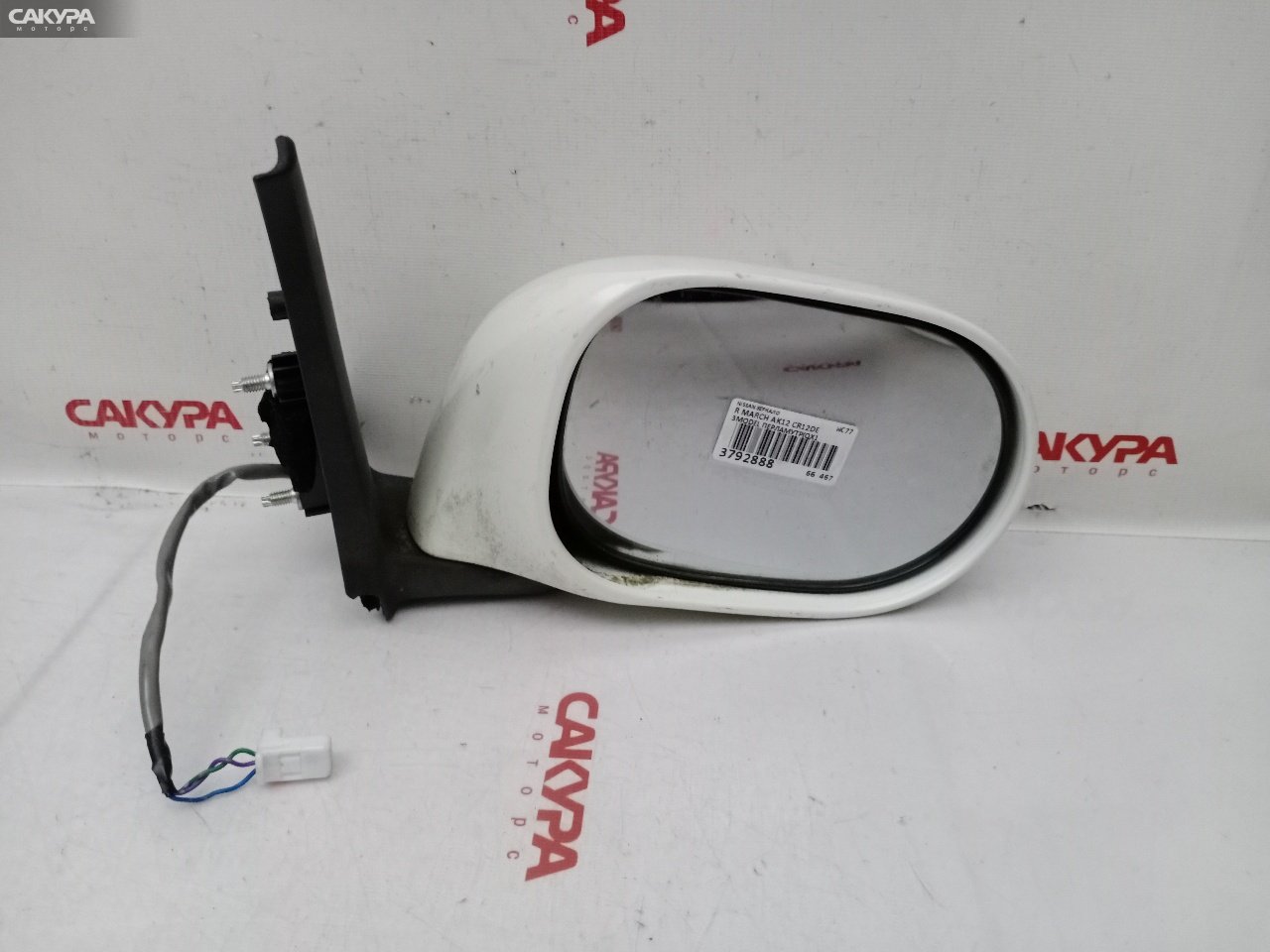 Зеркало боковое правое Nissan March AK12 CR12DE: купить в Сакура Красноярск.