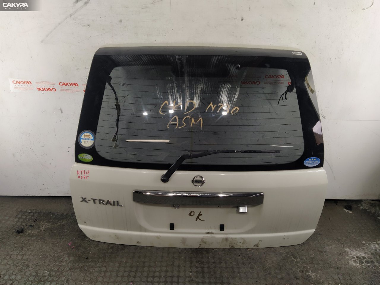Дверь багажника Nissan X-TRAIL NT30 QR20DE: купить в Сакура Красноярск.