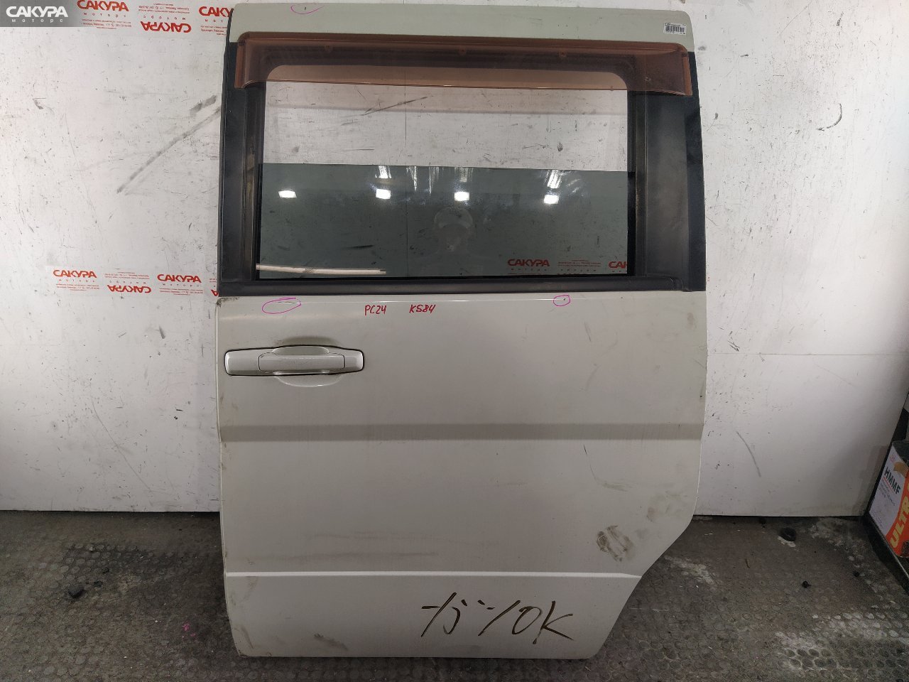 Дверь боковая задняя левая Nissan Serena PC24 SR20DE: купить в Сакура Красноярск.