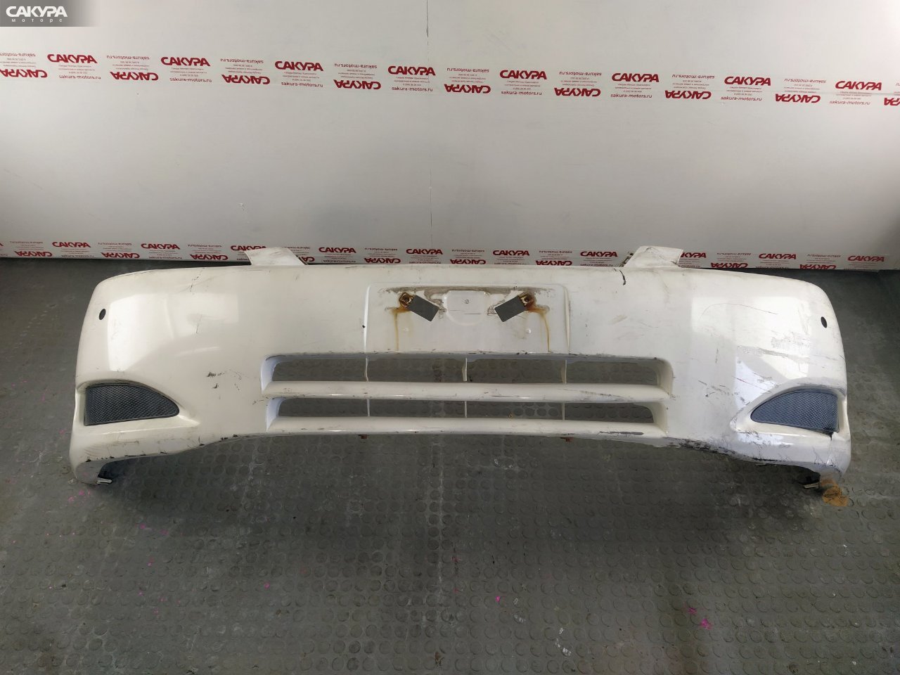 Бампер передний Toyota Corolla Runx NZE121 1NZ-FE Y2A4A2A2: купить в Сакура Красноярск.