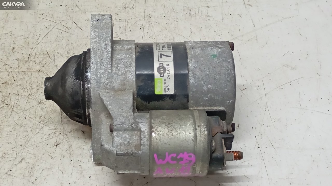 Стартер Nissan March AK12 CR12DE: купить в Сакура Красноярск.