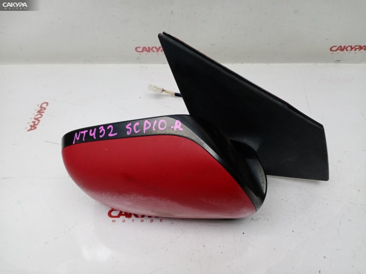 Зеркало боковое правое Toyota Vitz SCP10 1SZ-FE: купить в Сакура Красноярск.