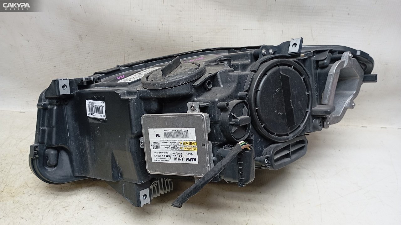 Фара правая BMW 5-SERIES F10 N52B25 7203254: купить в Сакура Красноярск.