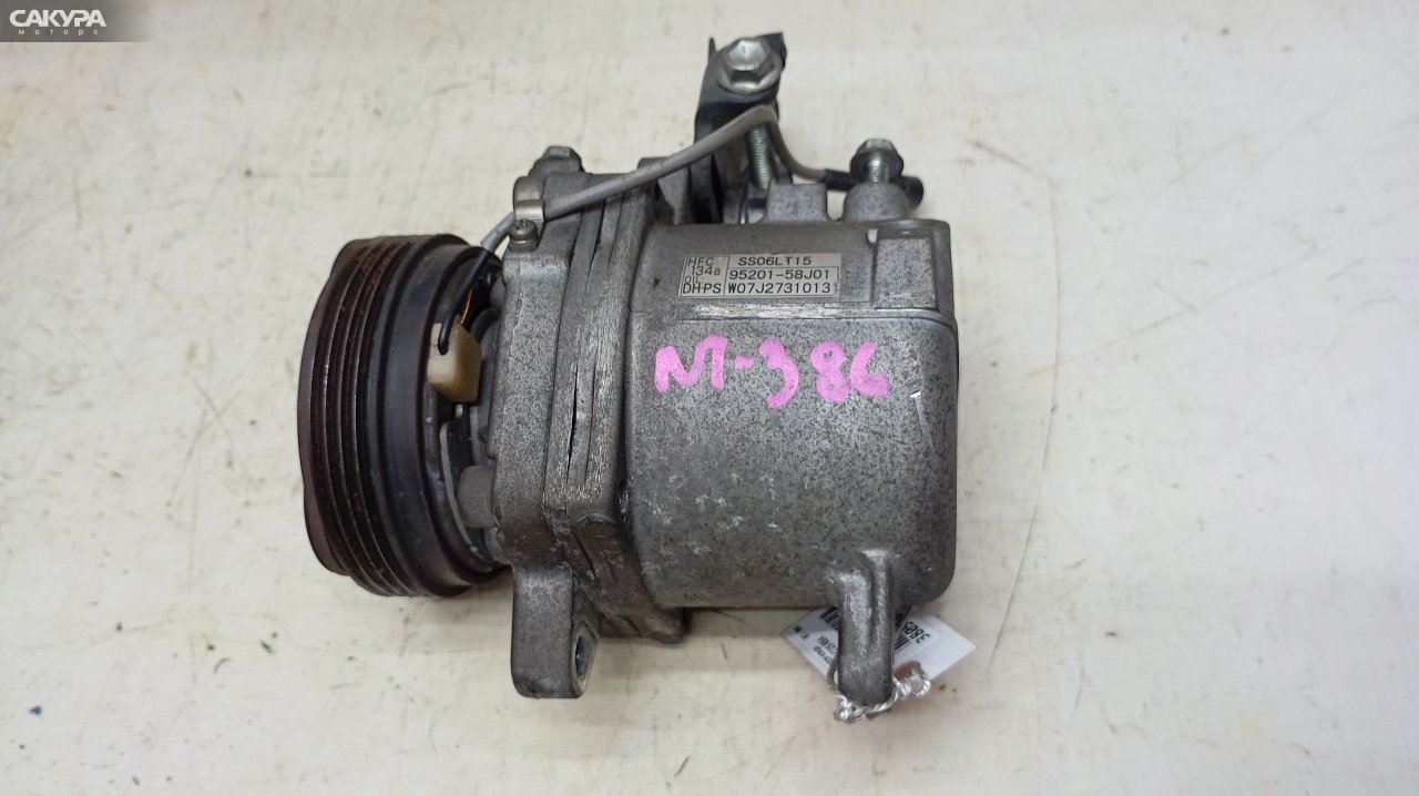 Компрессор кондиционера Suzuki Wagon R MH22S K6A: купить в Сакура Красноярск.