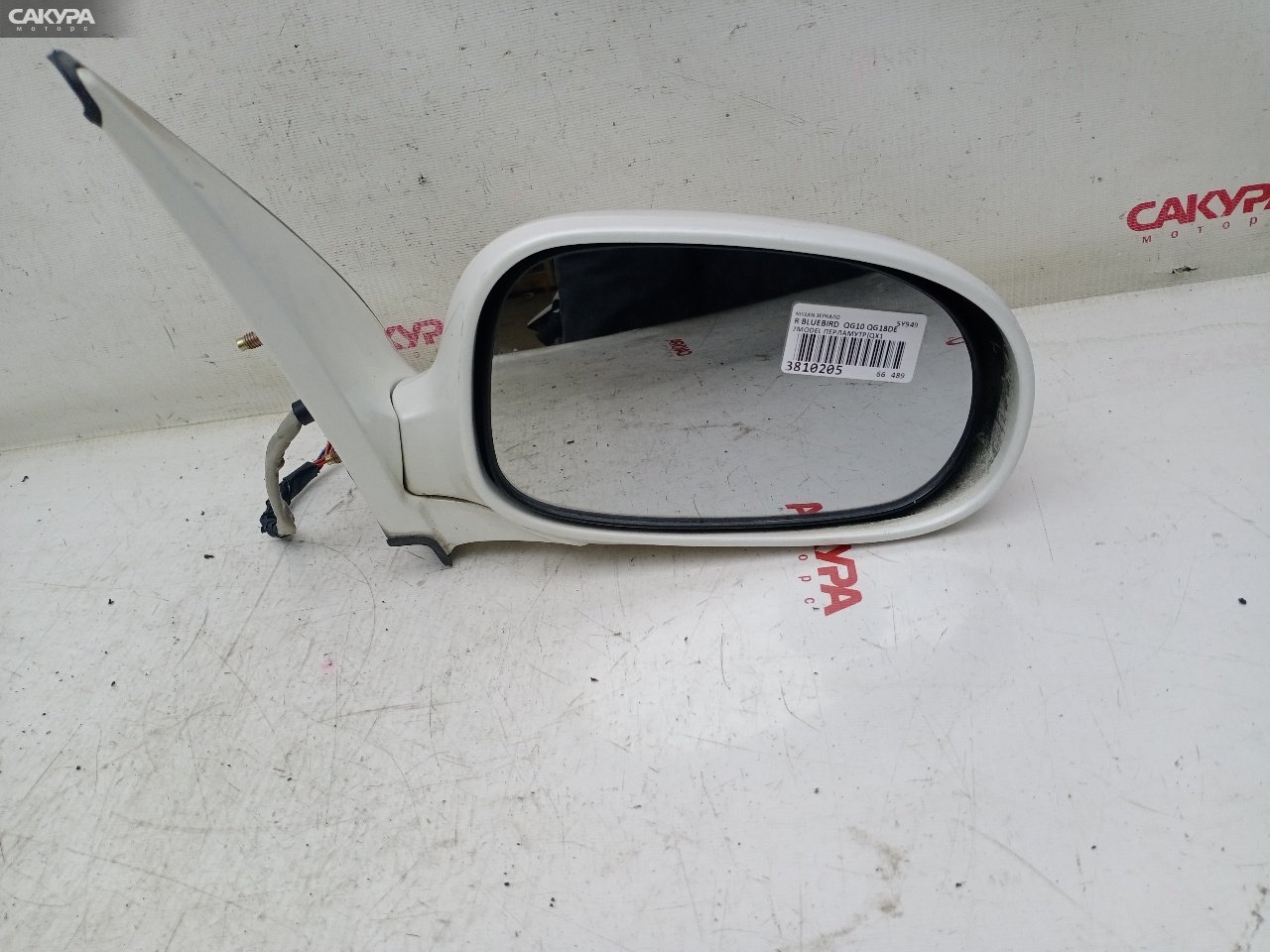 Зеркало боковое правое Nissan Bluebird Sylphy QG10 QG18DE: купить в Сакура Красноярск.