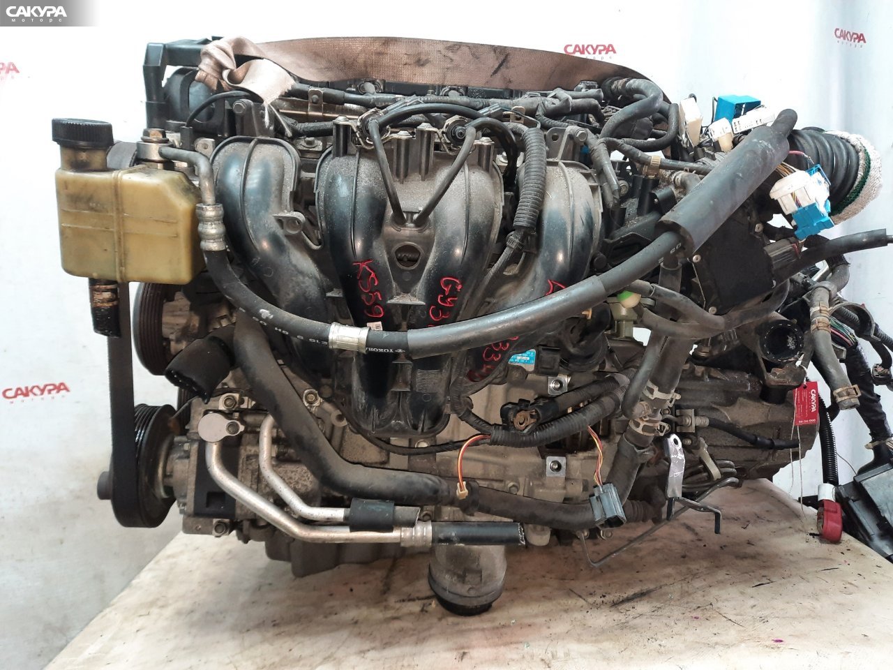 Двигатель Mazda Atenza GY3W L3-VE: купить в Сакура Красноярск.