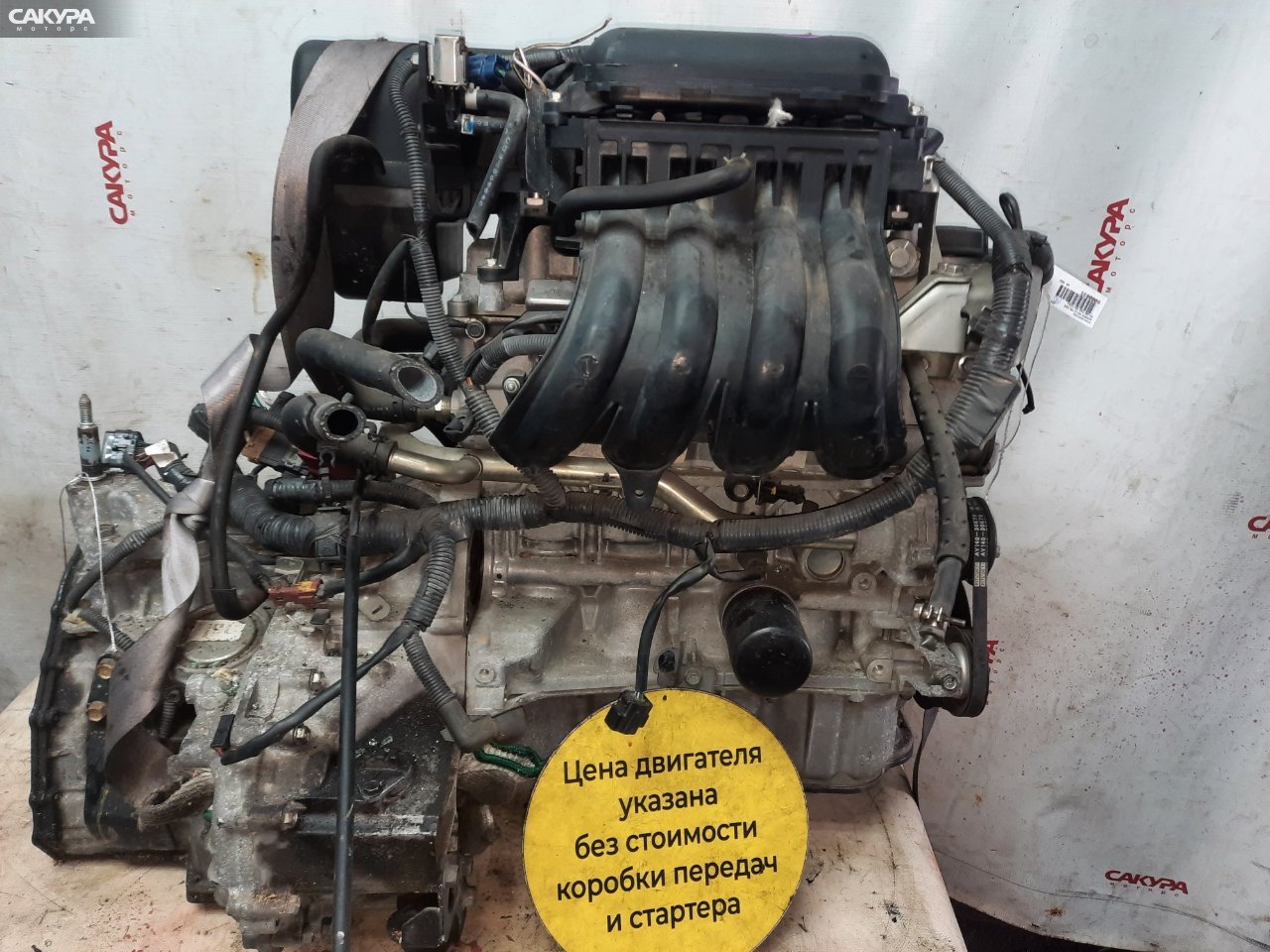 Двигатель Nissan March AK12 CR12DE: купить в Сакура Красноярск.