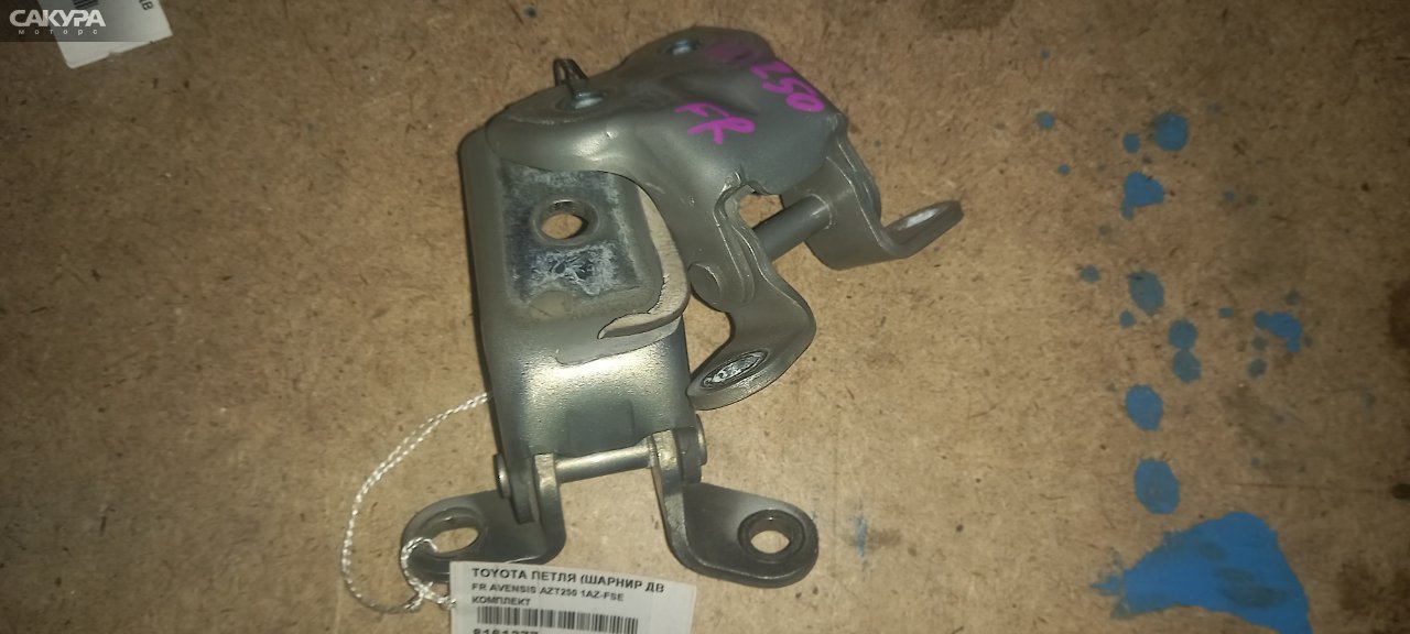Петля двери передняя правая Toyota Avensis AZT250 1AZ-FSE: купить в Сакура Абакан.
