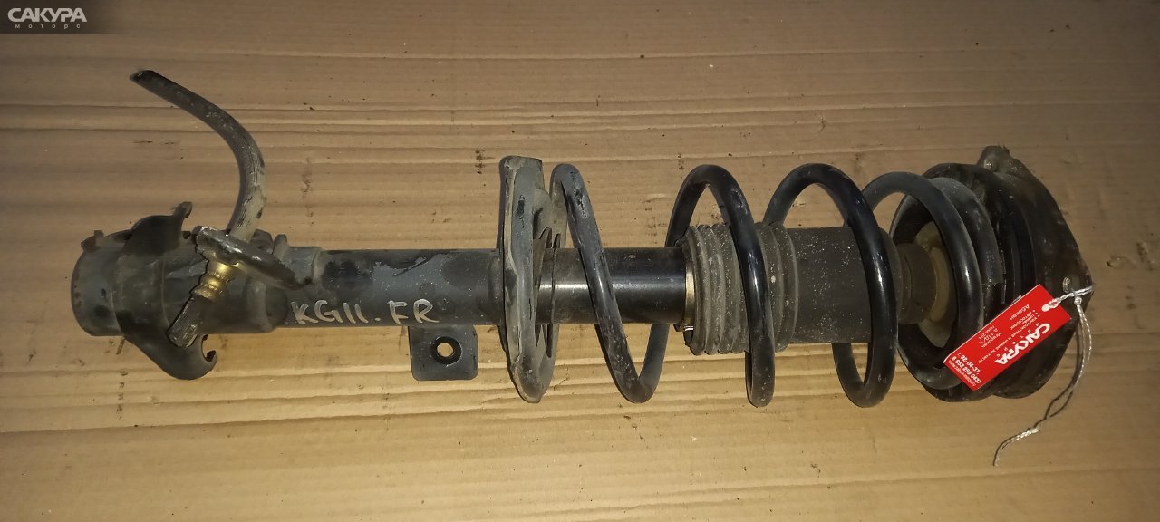 Стойка подвески передняя правая Nissan Bluebird Sylphy KG11 MR20DE: купить в Сакура Абакан.