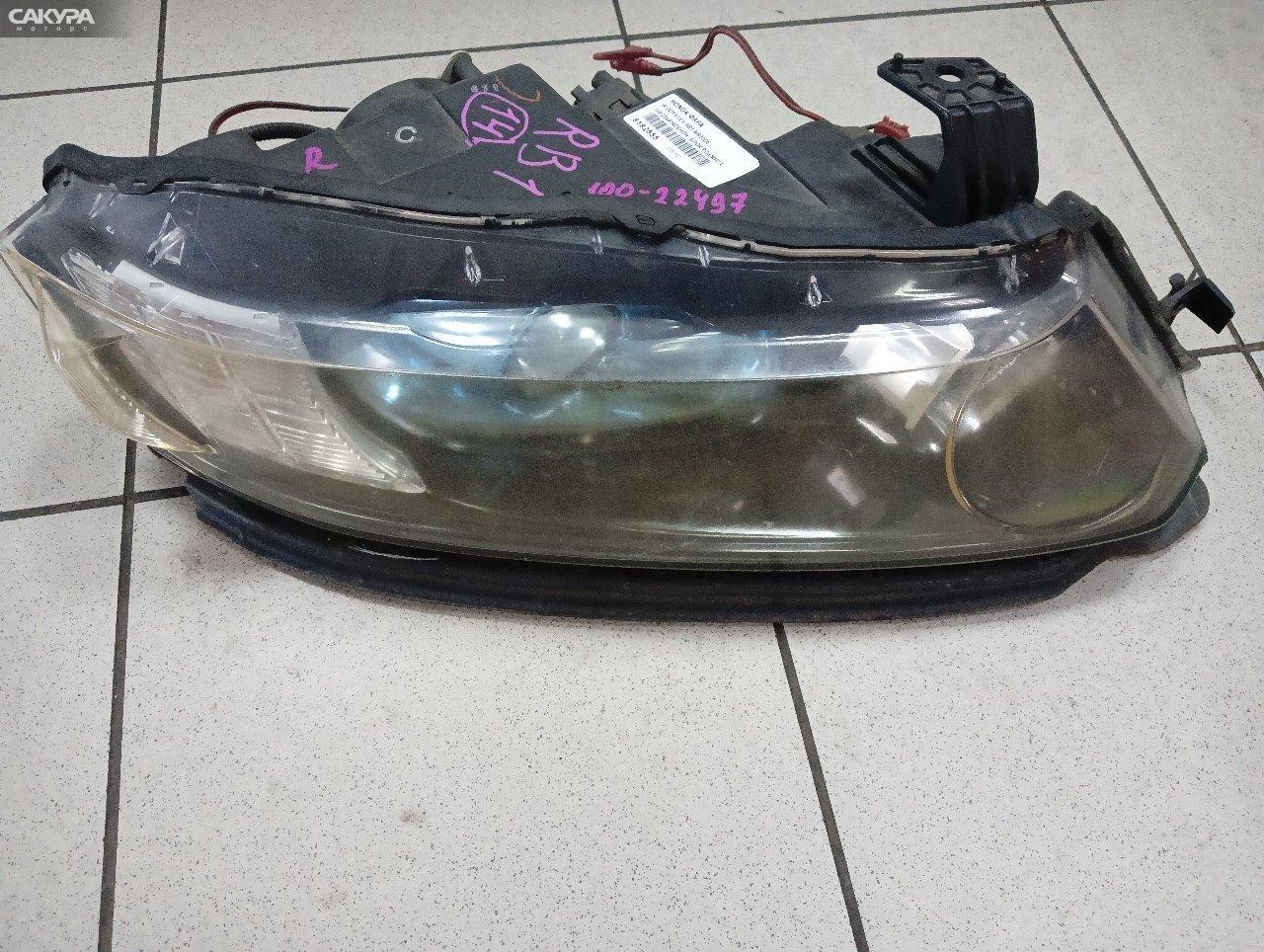 Фара правая Honda Odyssey RB1 K24A 100-22497: купить в Сакура Абакан.