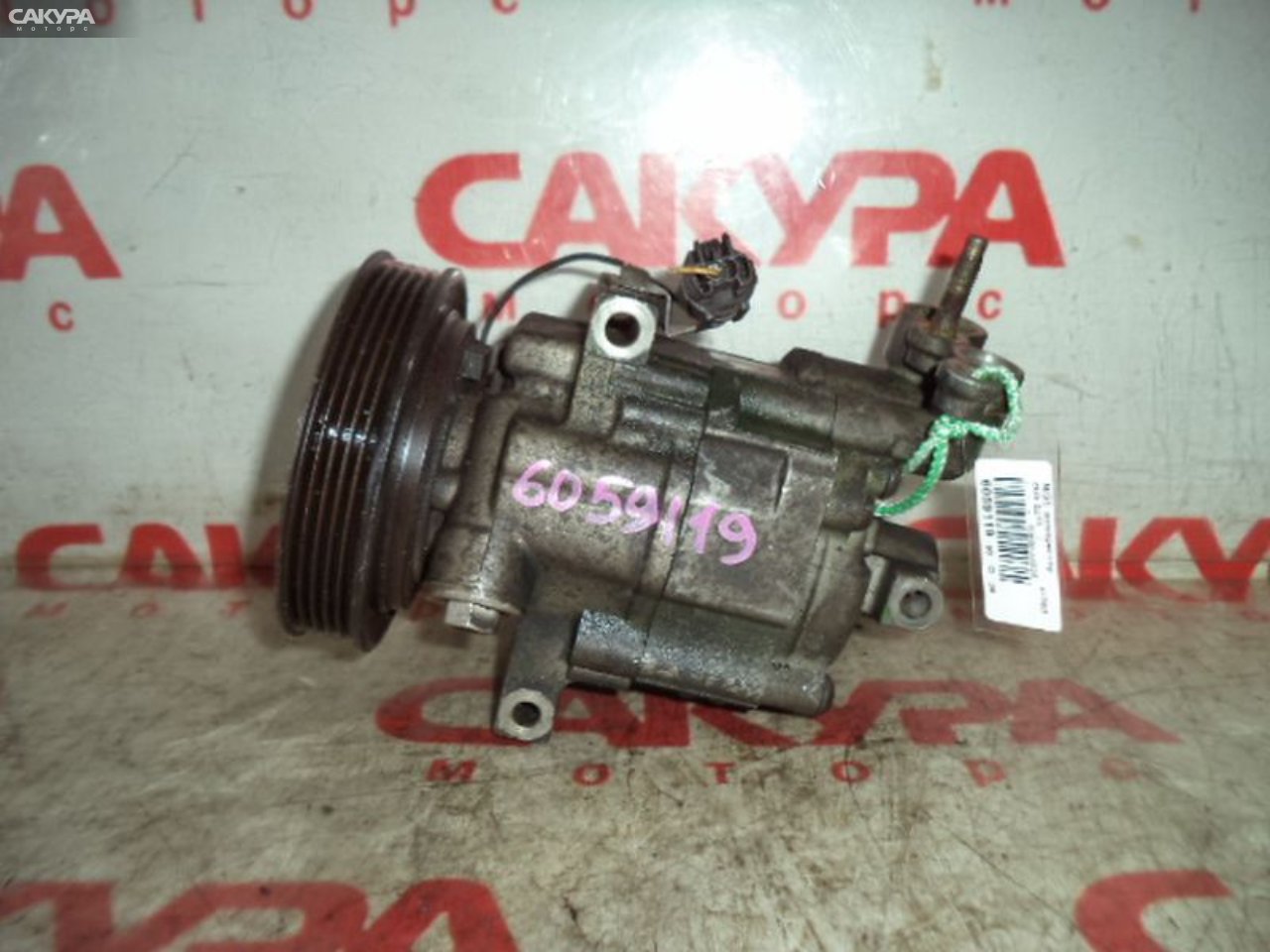 Компрессор кондиционера Nissan Cube BZ11 CR14DE: купить в Сакура Кемерово.